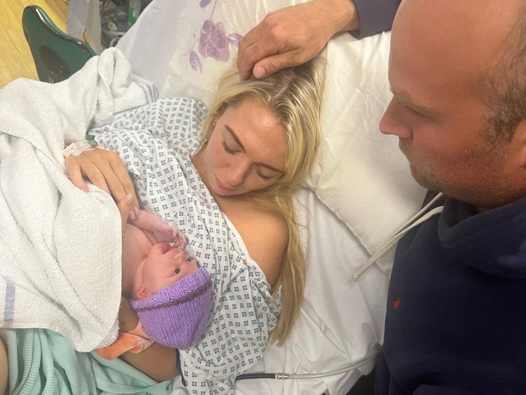 The Traitors star Maddy has given birth 