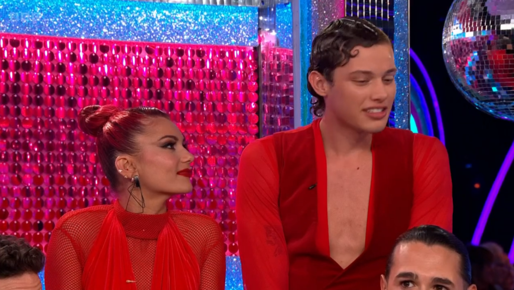 Dianne Buswell and Bobby Brazier. 
