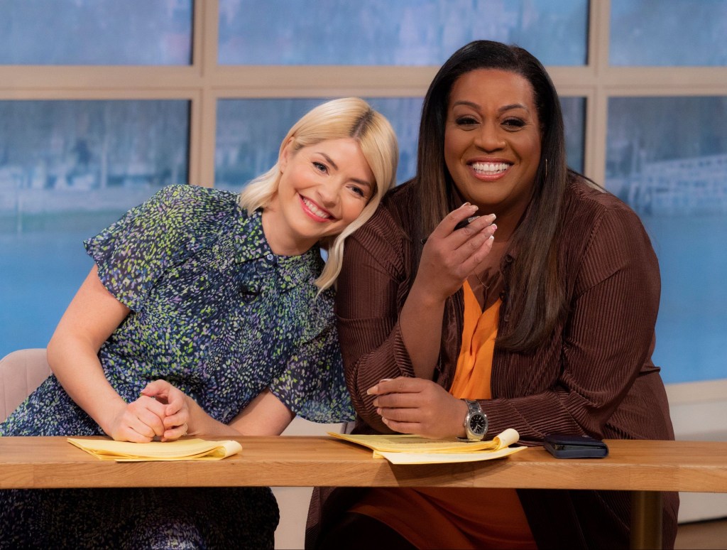 Holly Willoughby, Alison Hammond 'This Morning' 