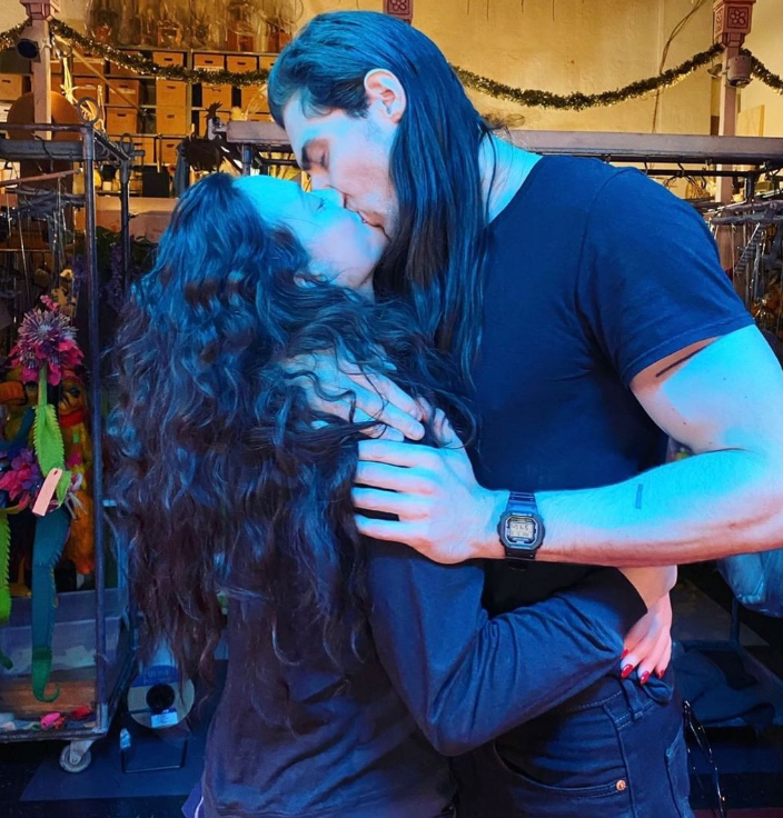 Kat Dennings and Andrew W.K 