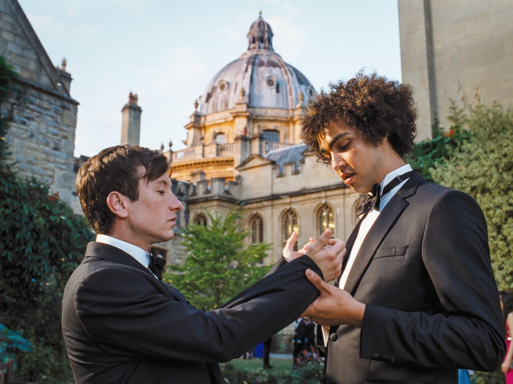 Barry Keoghan and Archie Madekwe in the (C)Metro-Goldwyn-Mayer new film: Saltburn (2023)